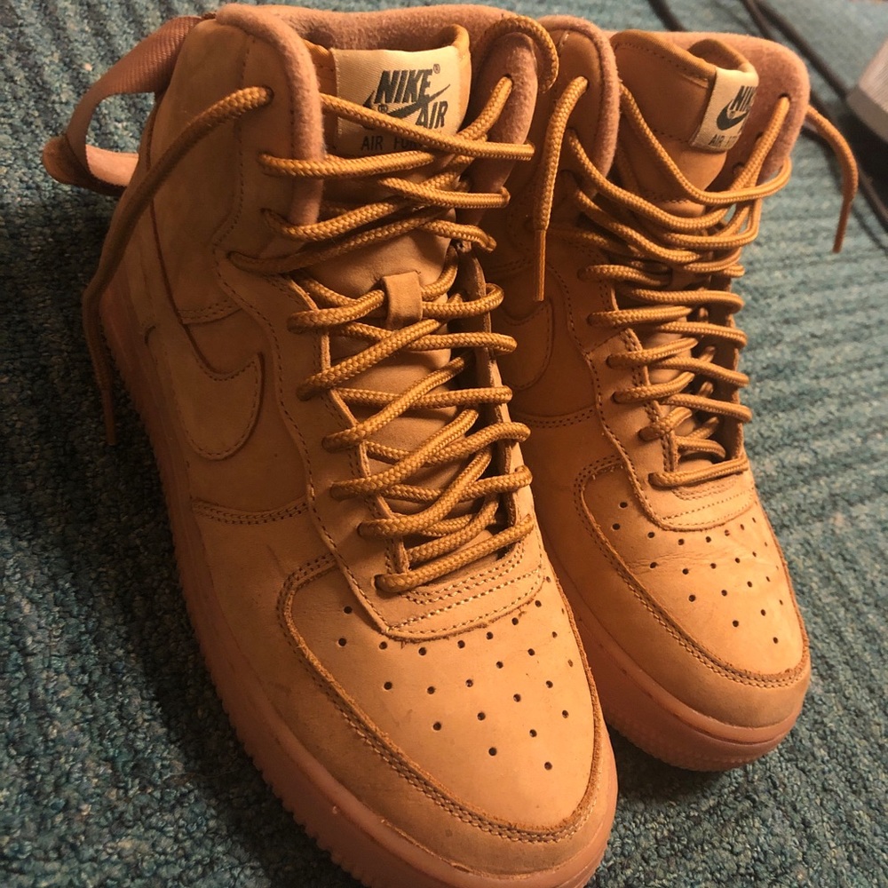 Women’s Nike Air Force 1s Wheat